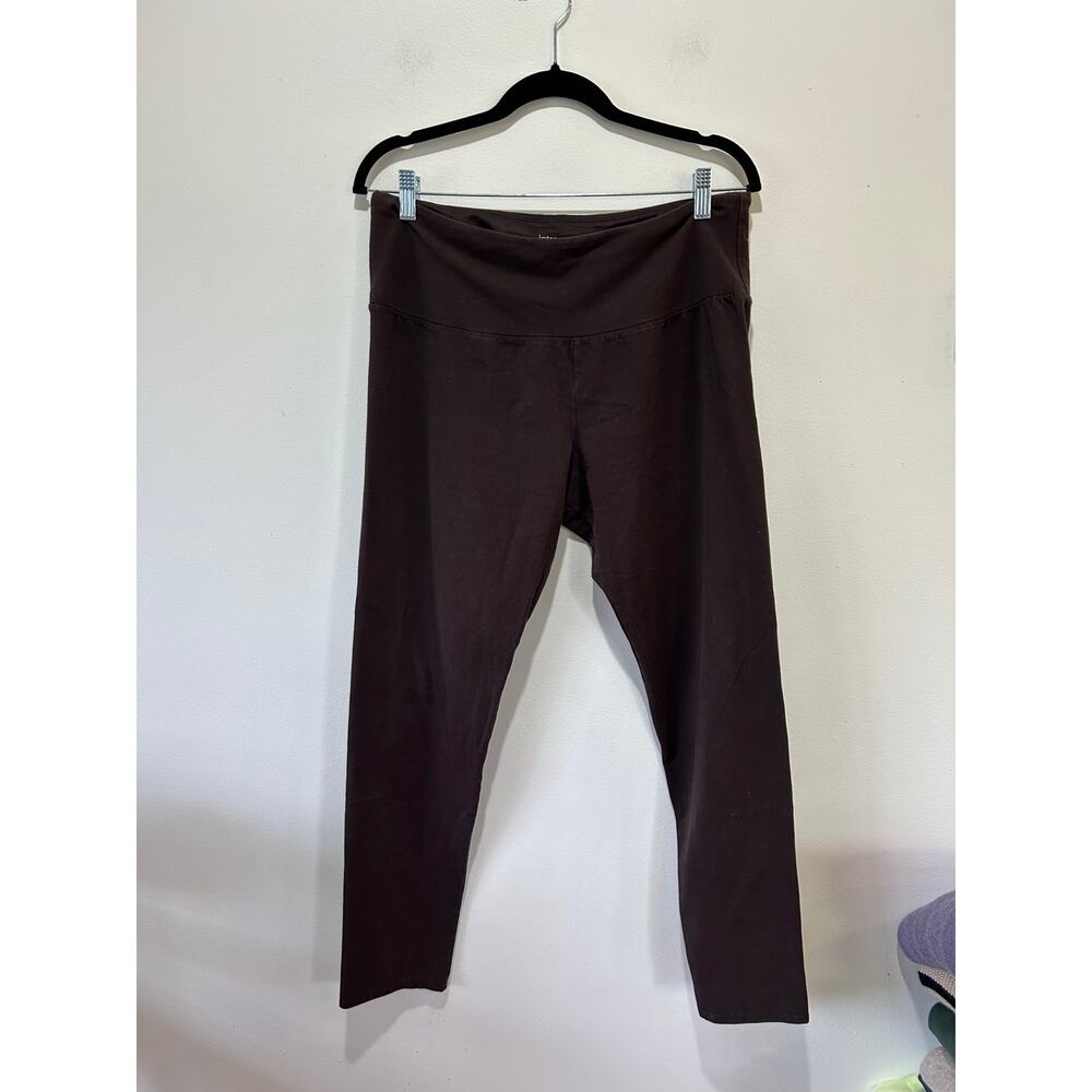 Intro Love the Fit Revolutionary Tummy Control brown leggings size L